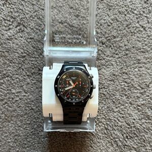 Swatch Black and Red Men's Watch